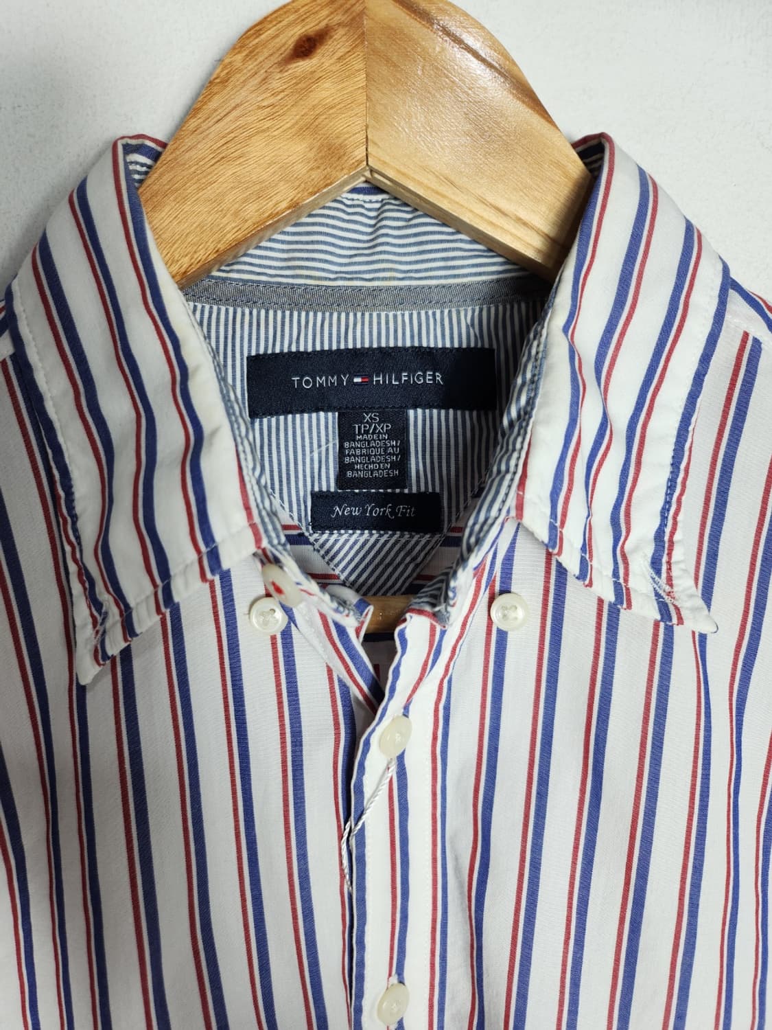 XS 타미 힐피거 스트라이프 셔츠 상품이미지3