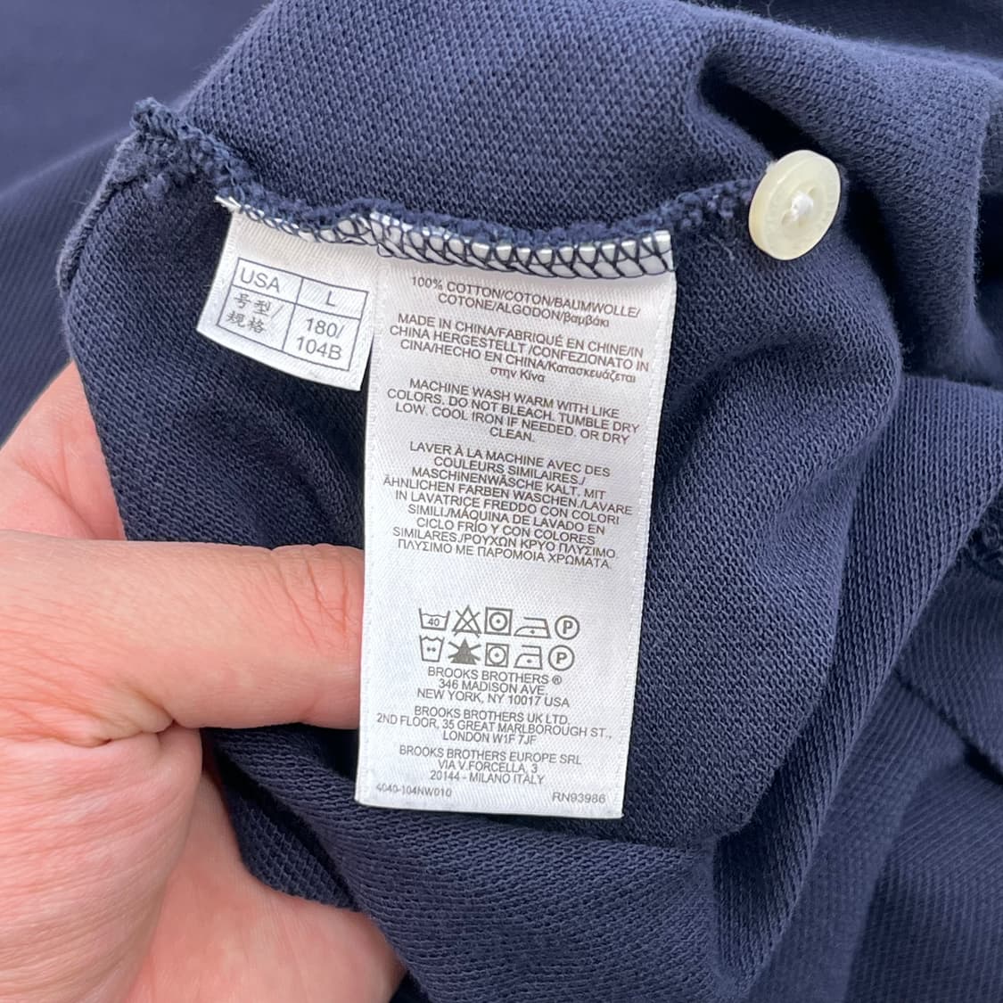 브룩스 브라더스 하프 카라티 r3503 상품이미지7