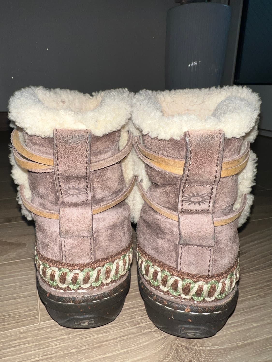 UGG 어그 스웨이드 양털 빈티지 부츠 230 상품이미지2