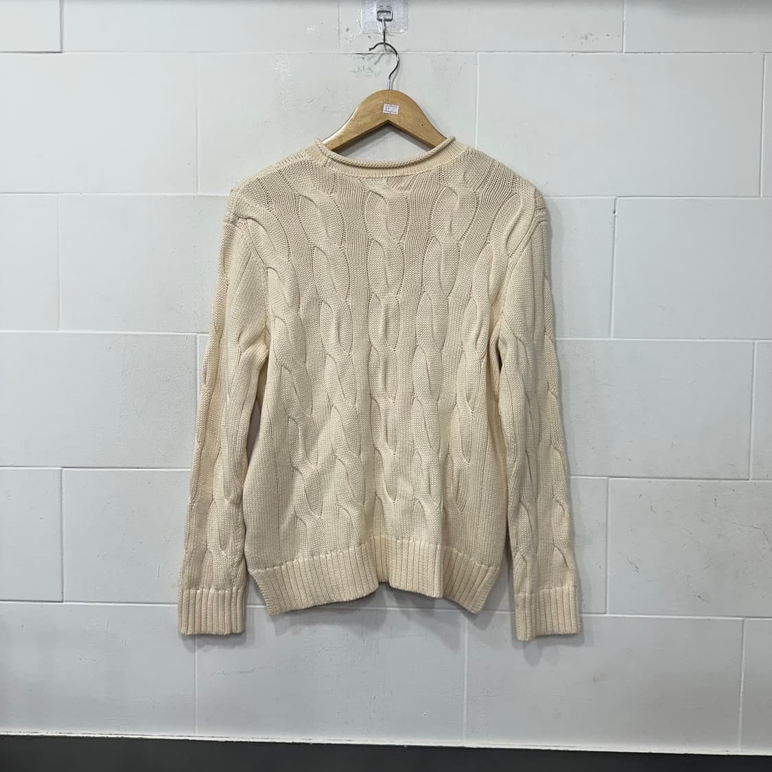 폴로 랄프로렌 꽈배기 니트 상품이미지6