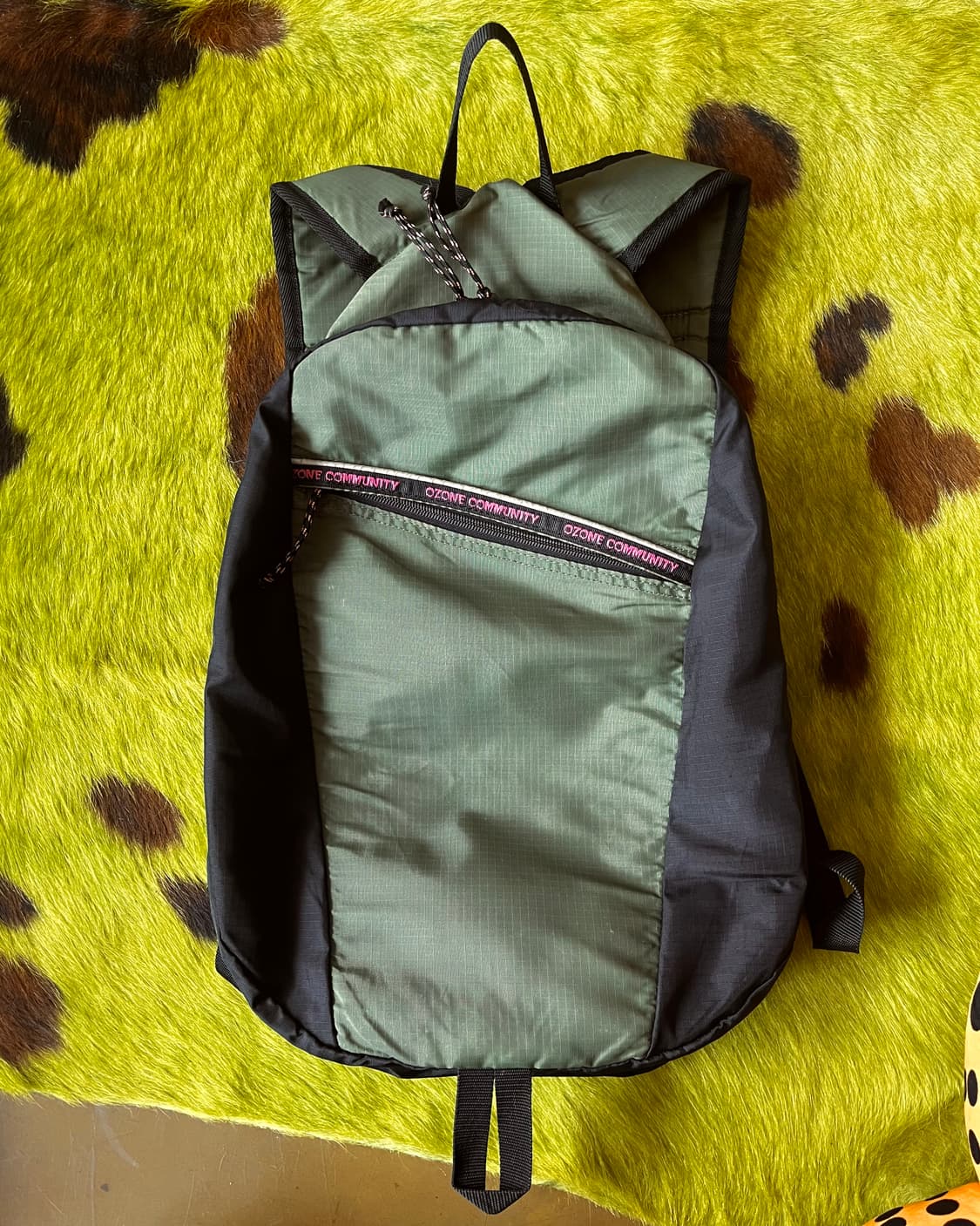 1990s OZONE COMMUNITY Ripstop Backpack 상품이미지3