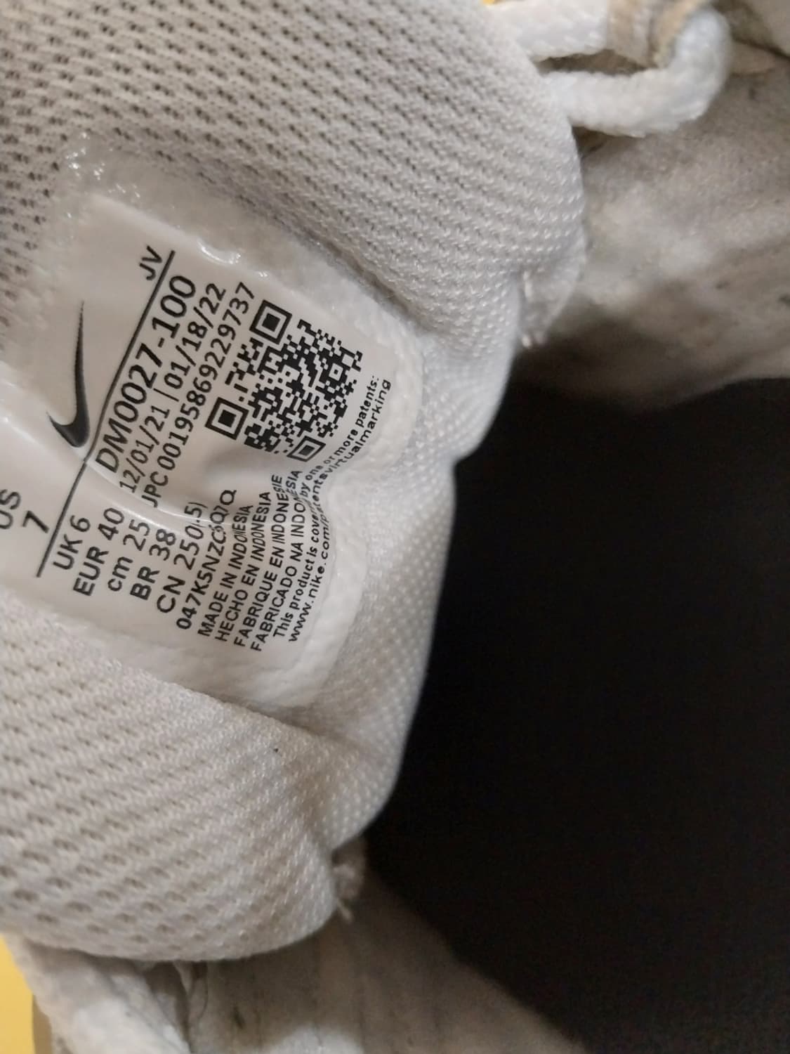 남성 나이키 에어맥스 97 화이트실버 운동화 (250) 상품이미지9