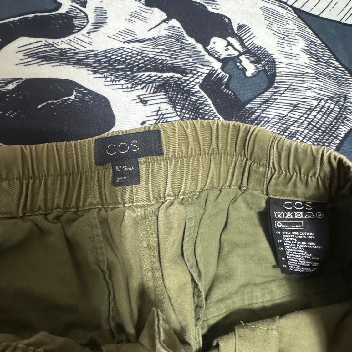 cos 코스 와이드핏 9부 팬츠 50(XL)사이즈 상품이미지4