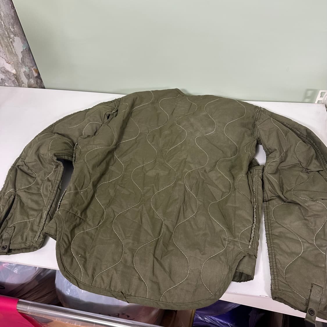 95 80s US ARMY 깔깔이 라이너자켓 상품이미지5