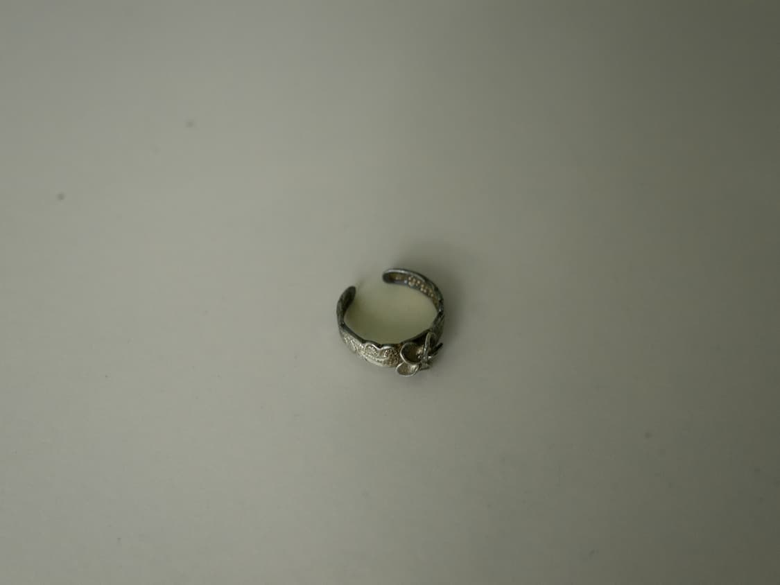 Japanese Vintage silver 925 flower ring 상품이미지3