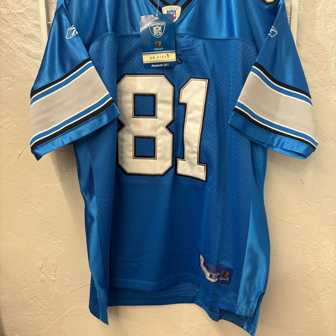 NFL X 리복 디트로이트 라이언스 유니폼 져지 XL 상품이미지4