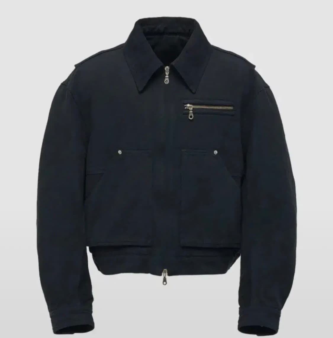 오버 다잉 페이디드 워크 자켓(블랙) 상품이미지1