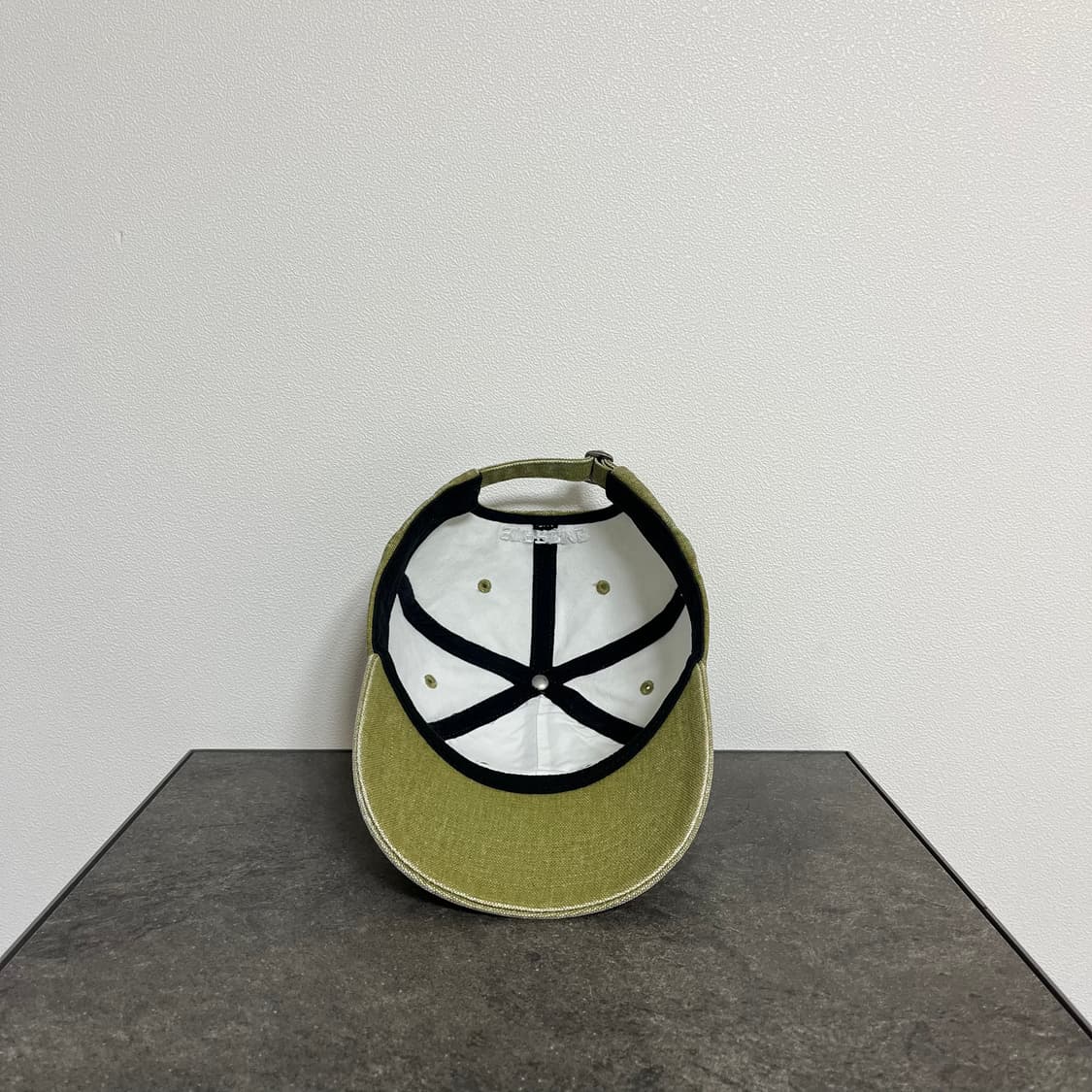 슈프림 피그먼트 워시드 탄 에스로고 S로고 볼캡 모자 6패널 캡 상품이미지5