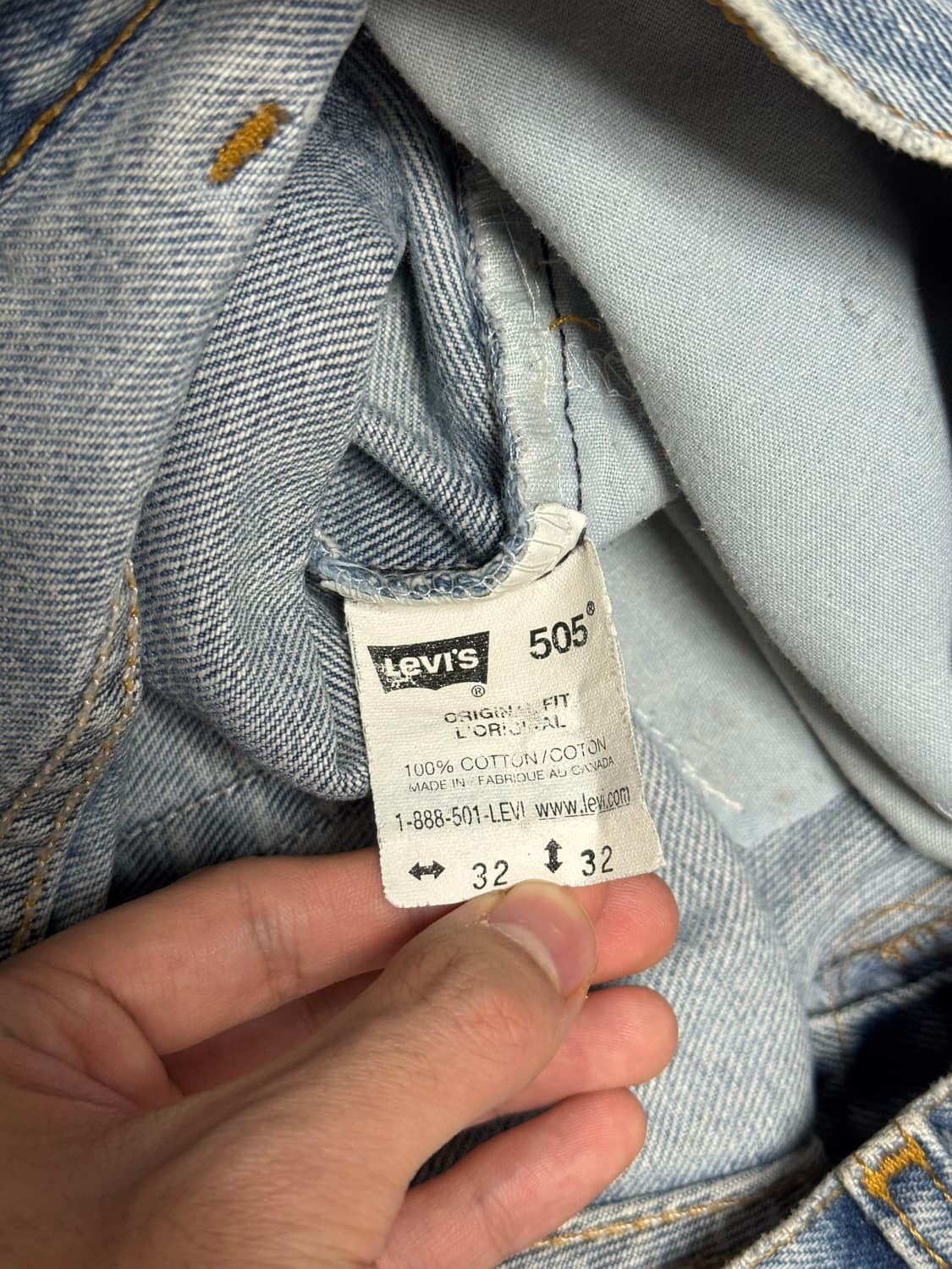 리바이스 505 상품이미지5