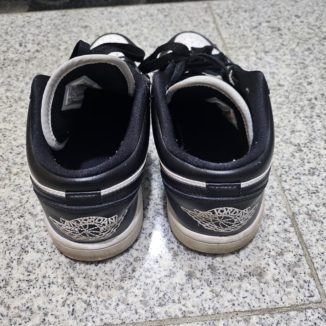 나이키 조던1로우 블랙앤화이트 (W) 245 상품이미지3