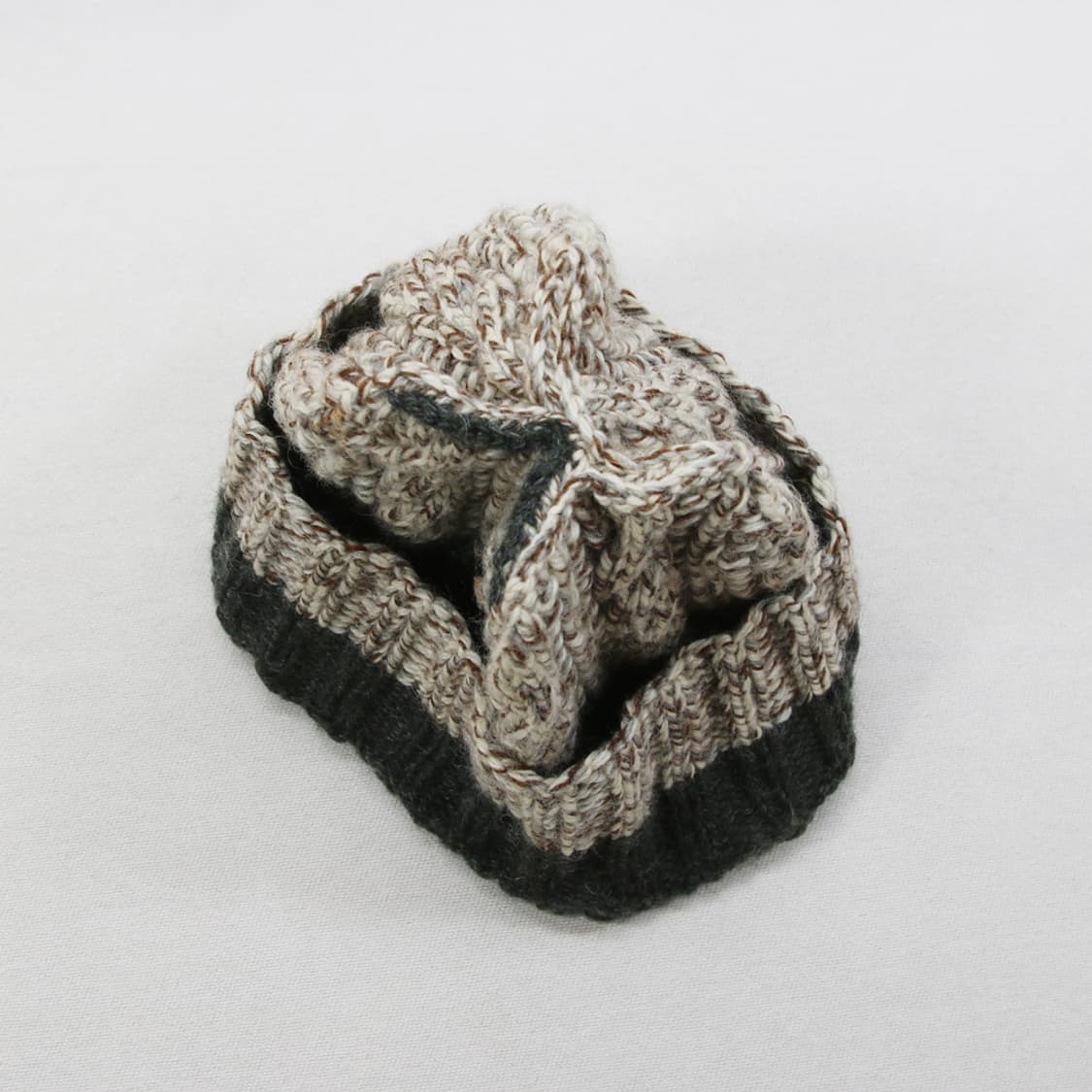 (착용컷) 니트 비니  상품이미지6