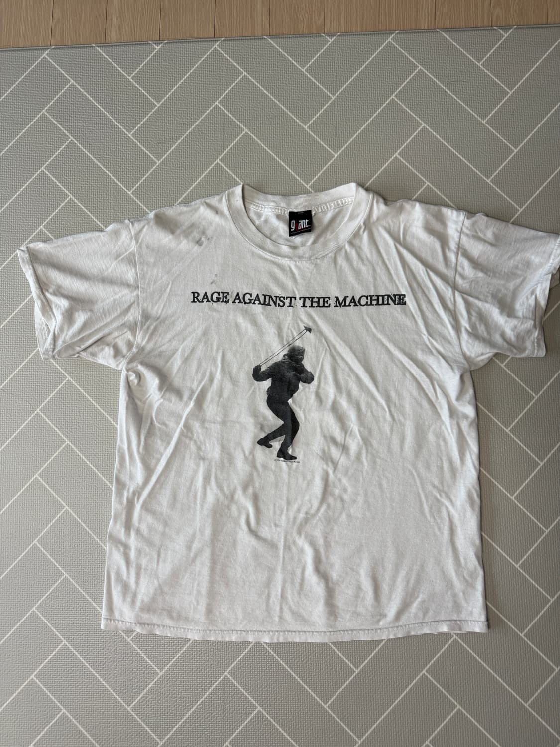 [XL] 빈티지 90s ratm 레이지어게인스트더머신 밴드티 상품이미지1
