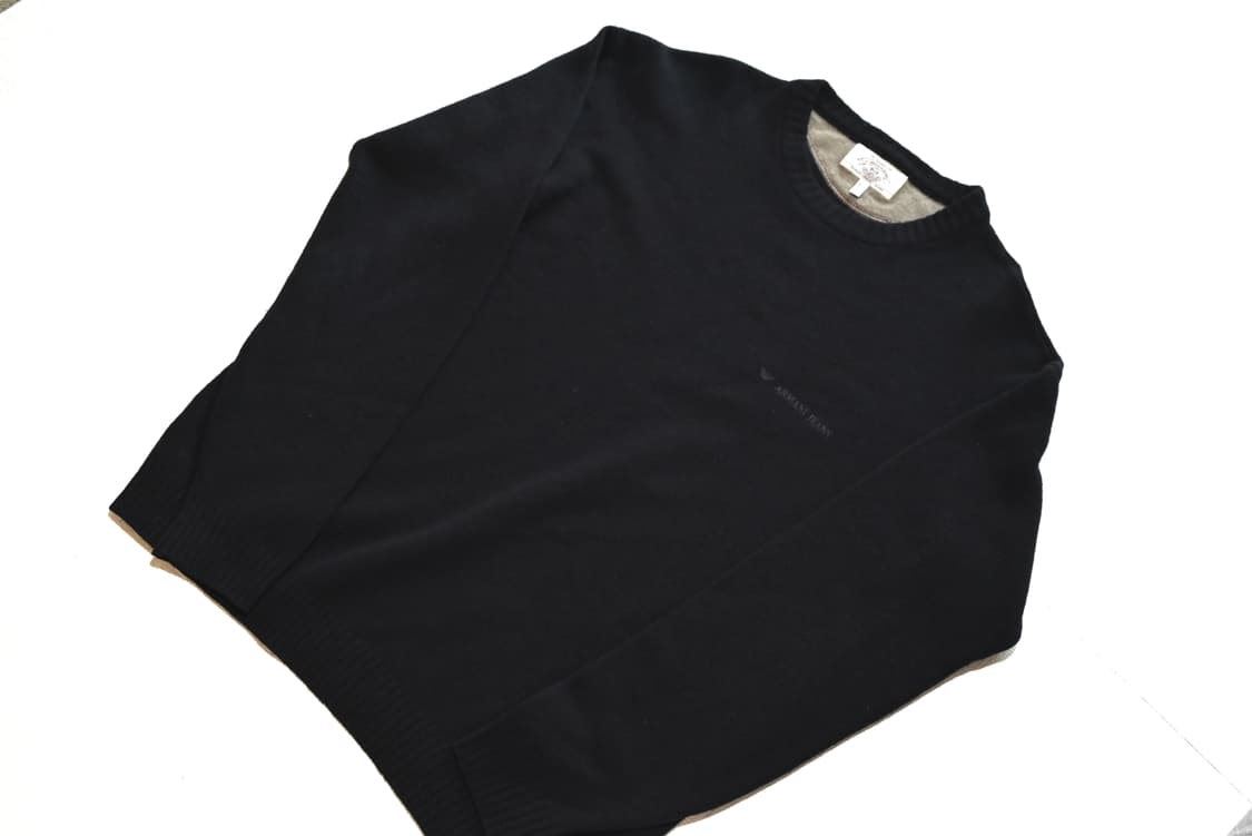 Armani jeans 90s viscose wool knit 상품이미지1