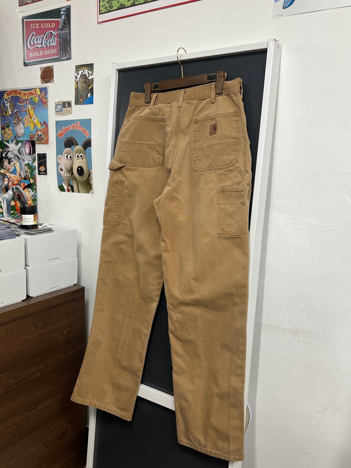 Carhartt OG 칼하트 카펜터 던가리 핏 워크 팬츠 상품이미지1