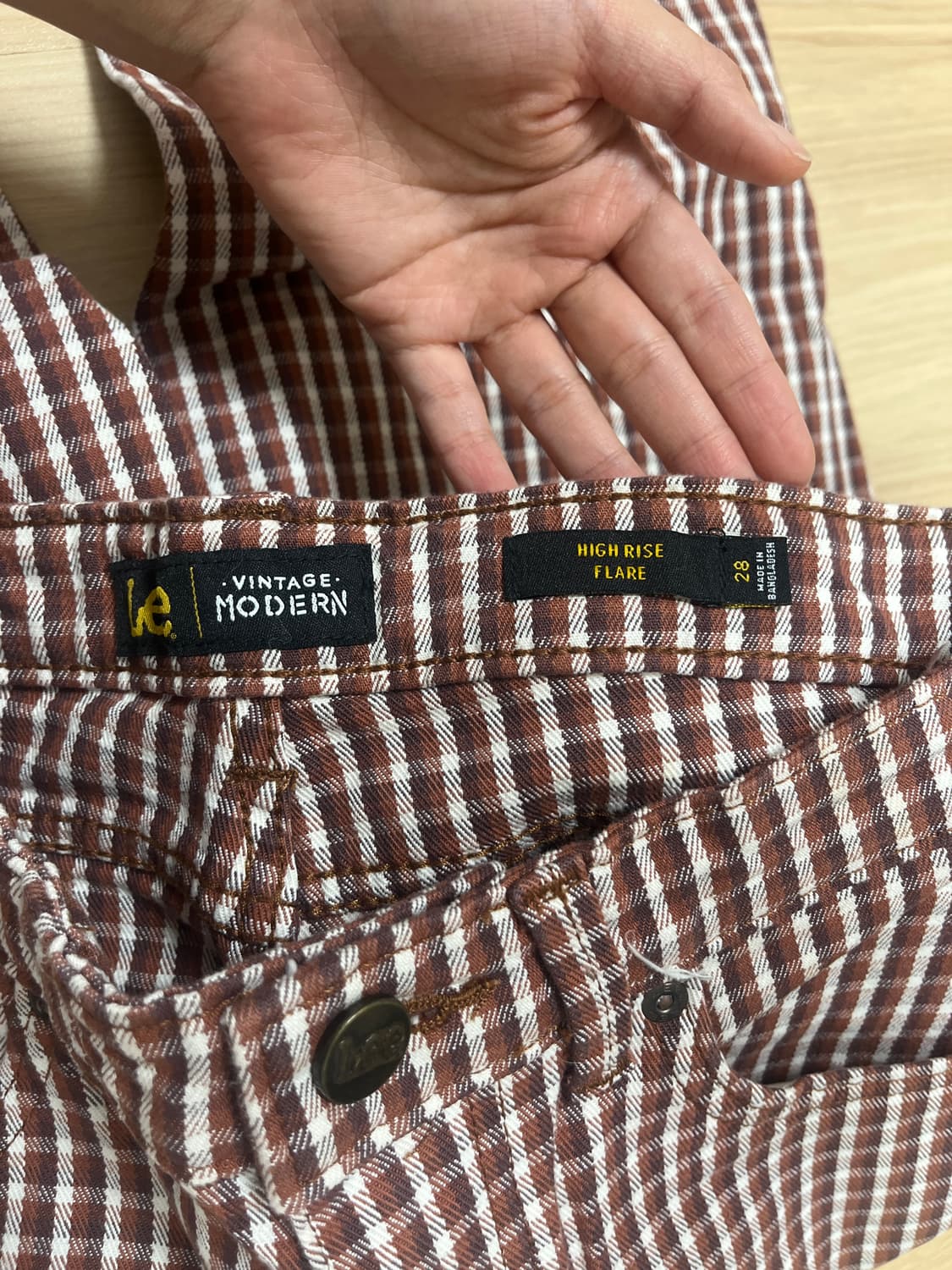 Lee vintage modern hogh rise flare 상품이미지3