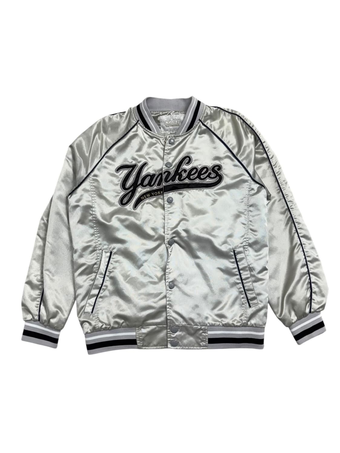엠엘비 뉴욕 양키스 새틴 바시티 자켓 상품이미지2