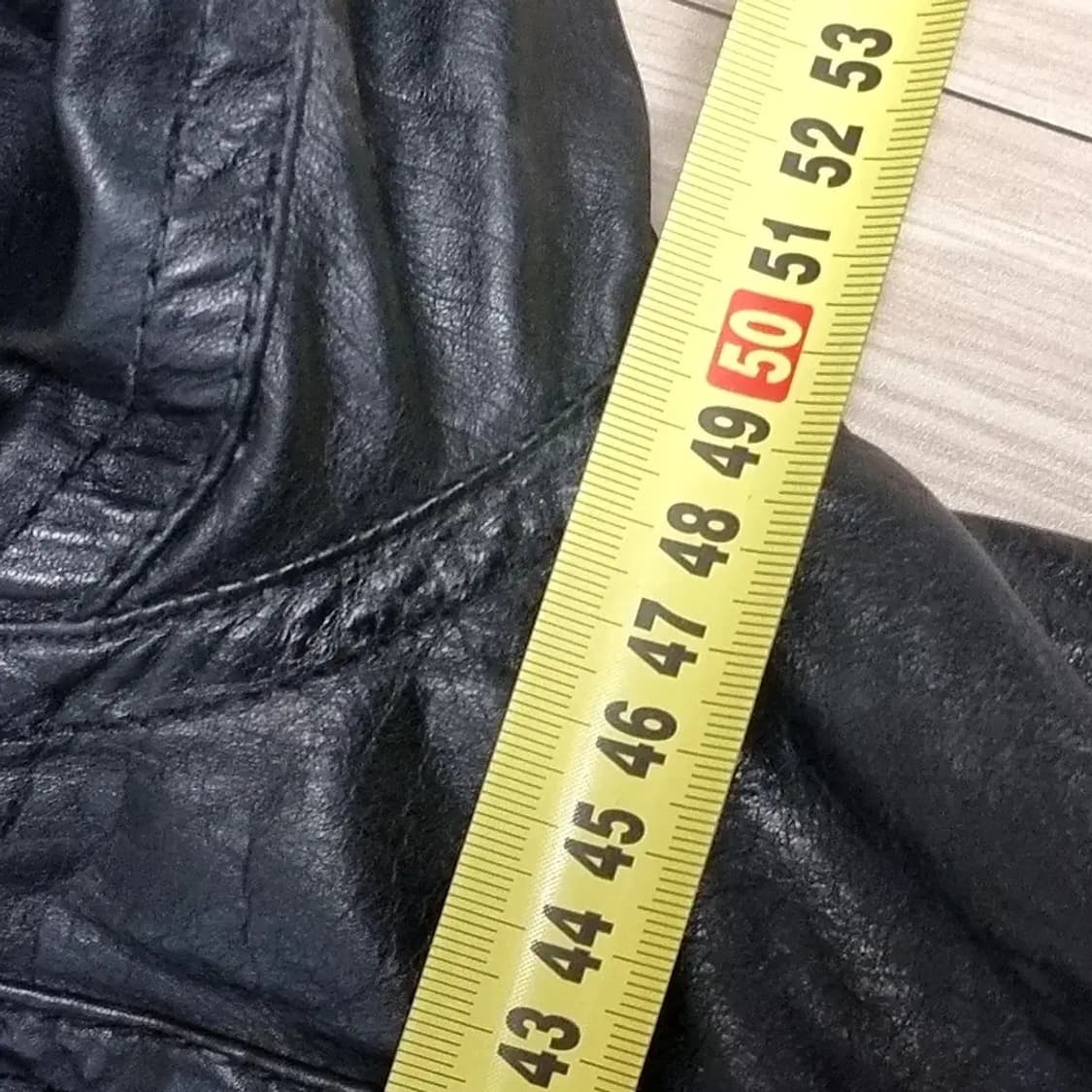 디젤 프리미엄 블랙 양가죽 사파리 자켓(95-100) 상품이미지10