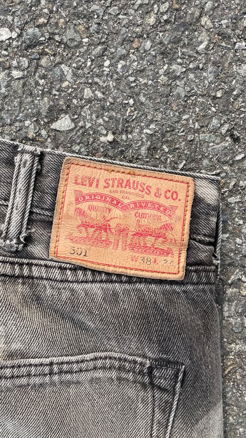 리바이스 501 워싱 타이다이 데님 상품이미지6