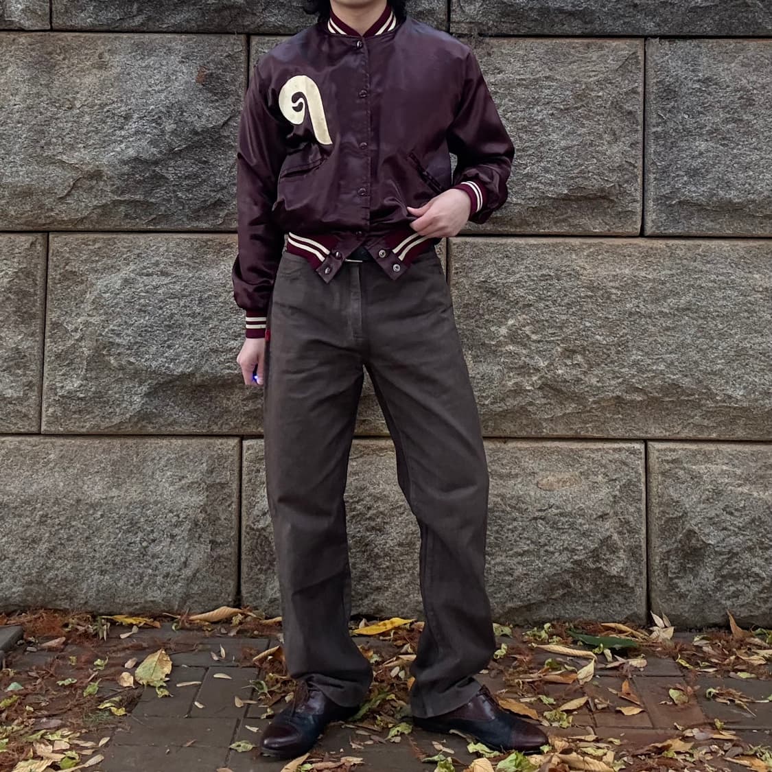 더블탭스 WTAPS 브라운 데님 트라우저 상품이미지1