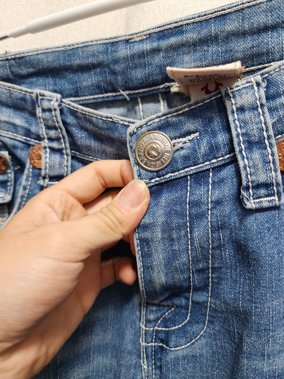 트루릴리젼 백로고 부츠컷 벨보텀 팬츠 상품이미지6