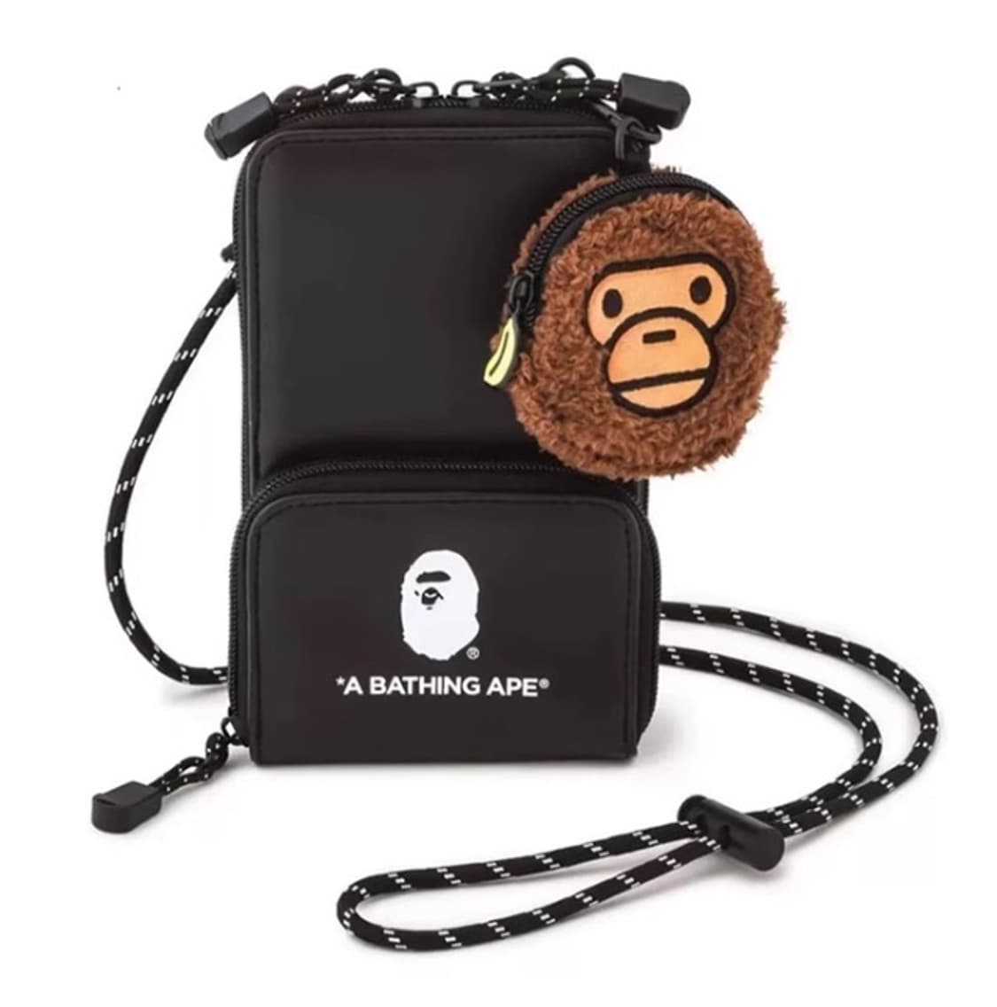 베이프 잡지부록 크로스백 블랙 + 마일로 동전지갑 상품이미지1