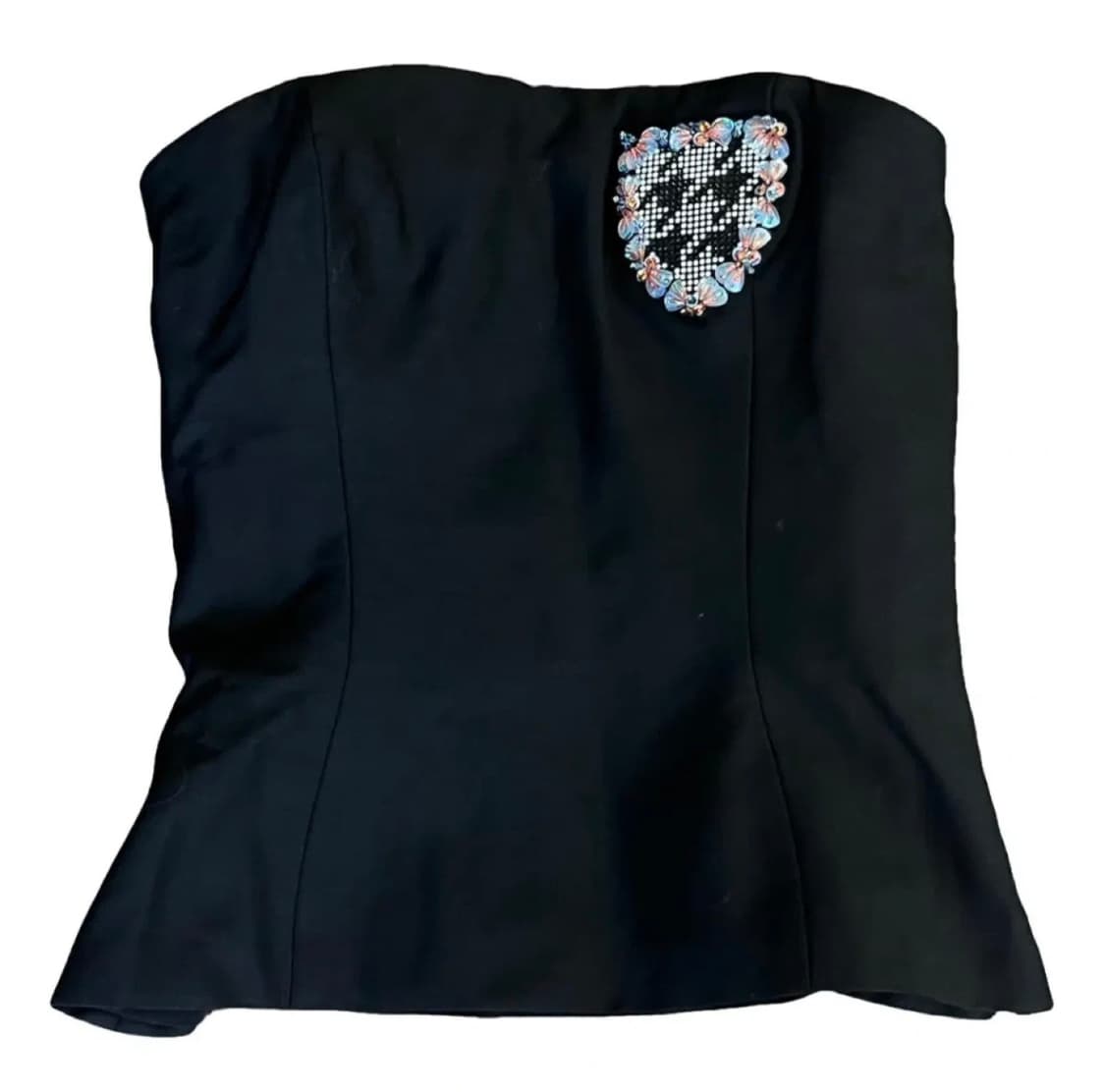 디올 블랙 뷔스티에 탑 38사이즈 상품이미지1