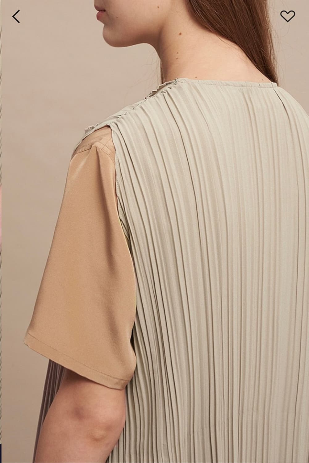 한섬 래트바이티 플리츠 가디건 프리사이즈 상품이미지5