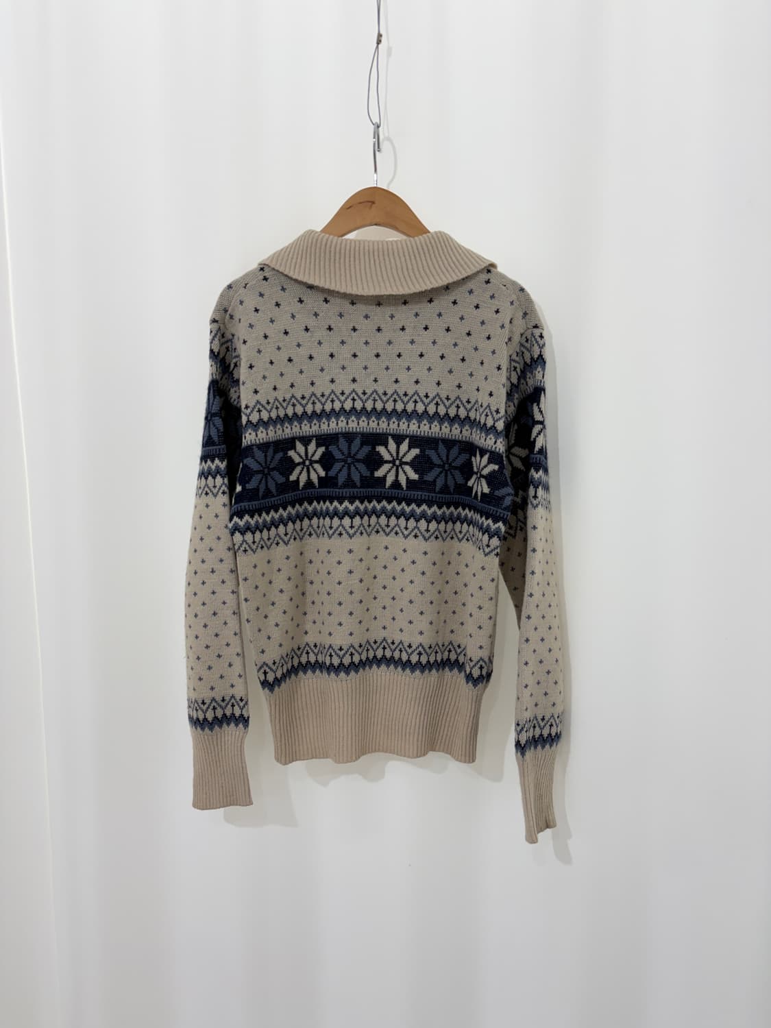 vintage knit zip up 상품이미지4