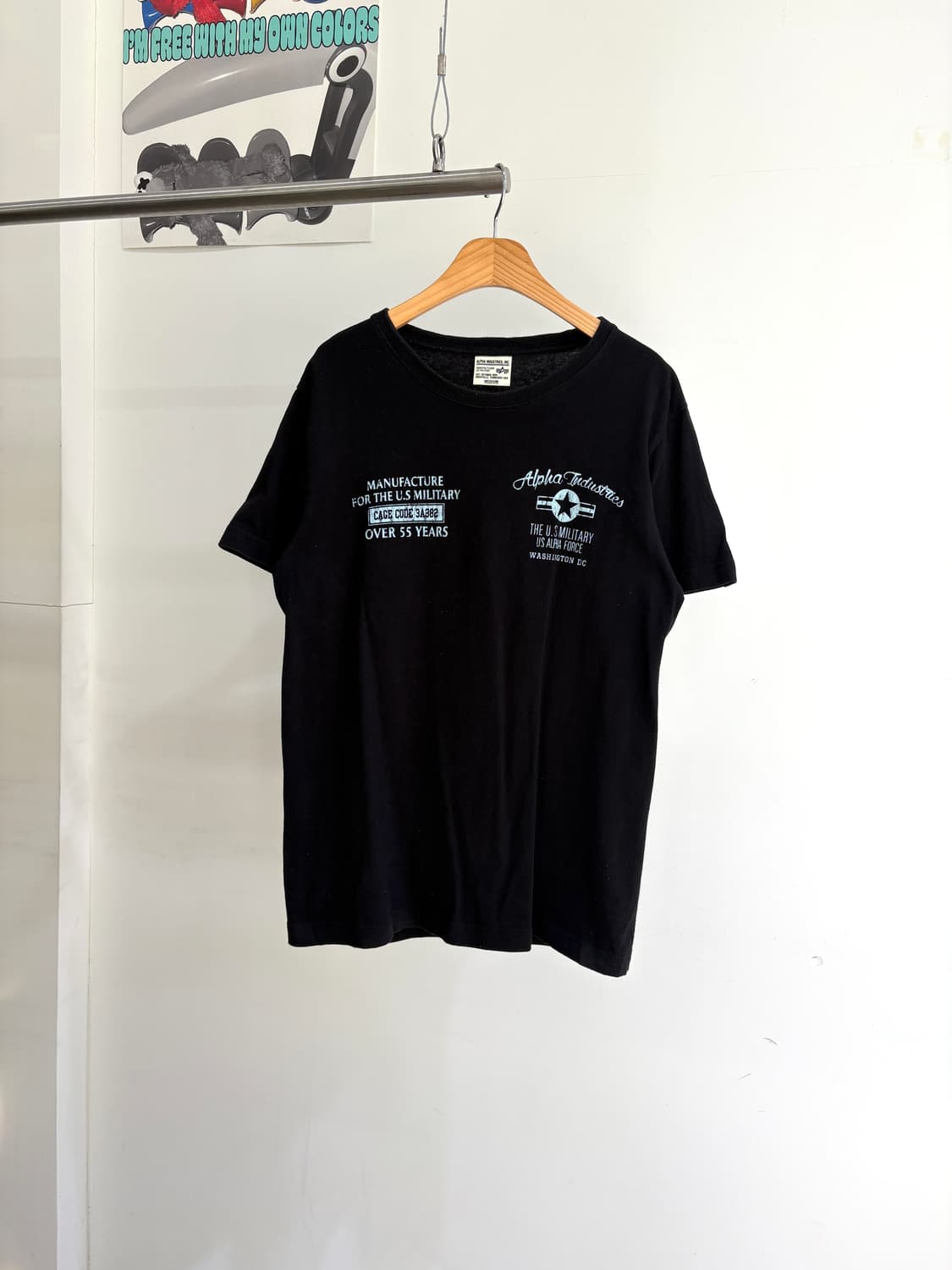 ALPHA INDUSTRIES 반팔티셔츠 상품이미지1