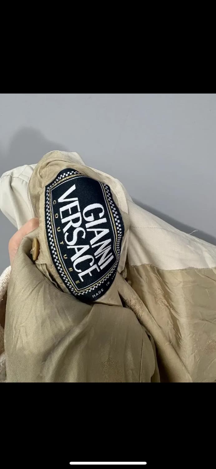 베르사체 코튼 블루종 자켓 H1590 상품이미지5