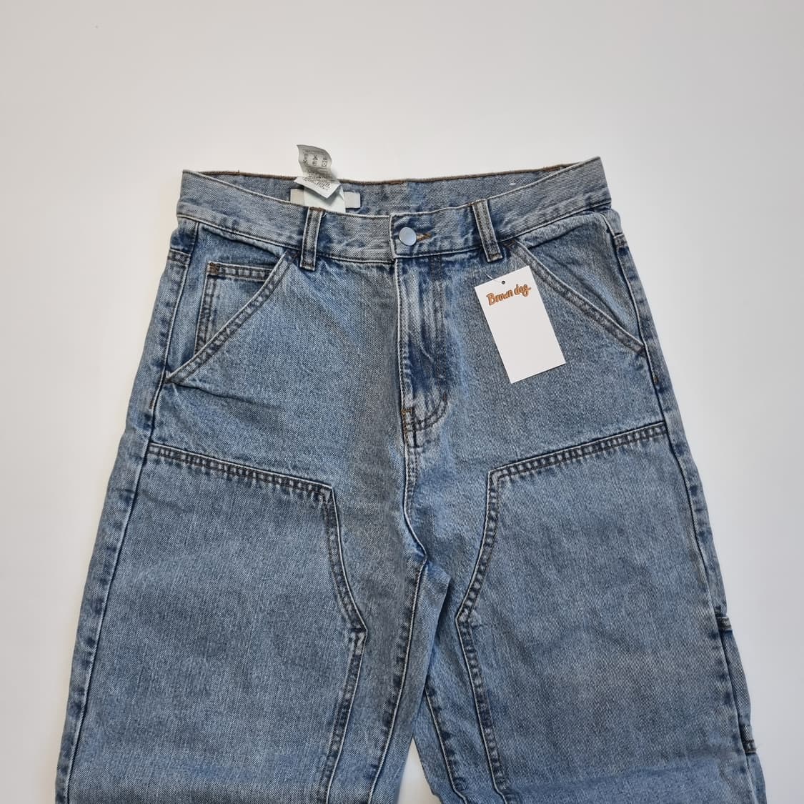 에잇세컨 더블니 데님팬츠 상품이미지4