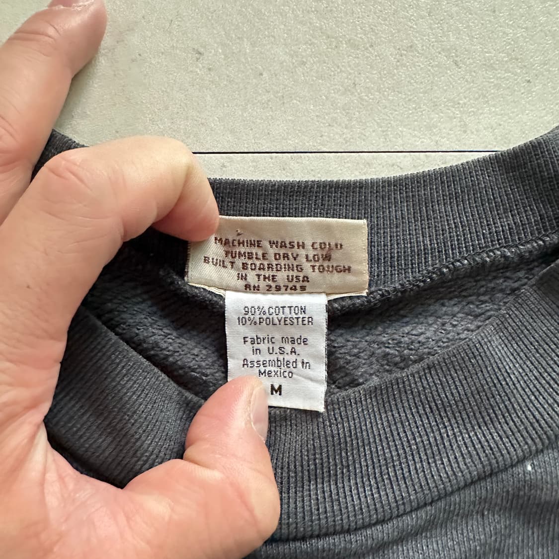 90s 볼컴(VOLCOM) 올드스쿨 레이싱 프린트 스웻셔츠 (M) 상품이미지5