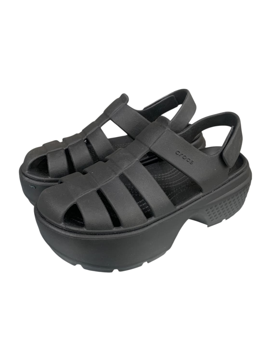 크록스 스톰프 피셔맨 샌들 블랙 M5(240) (gr-3299) 상품이미지1