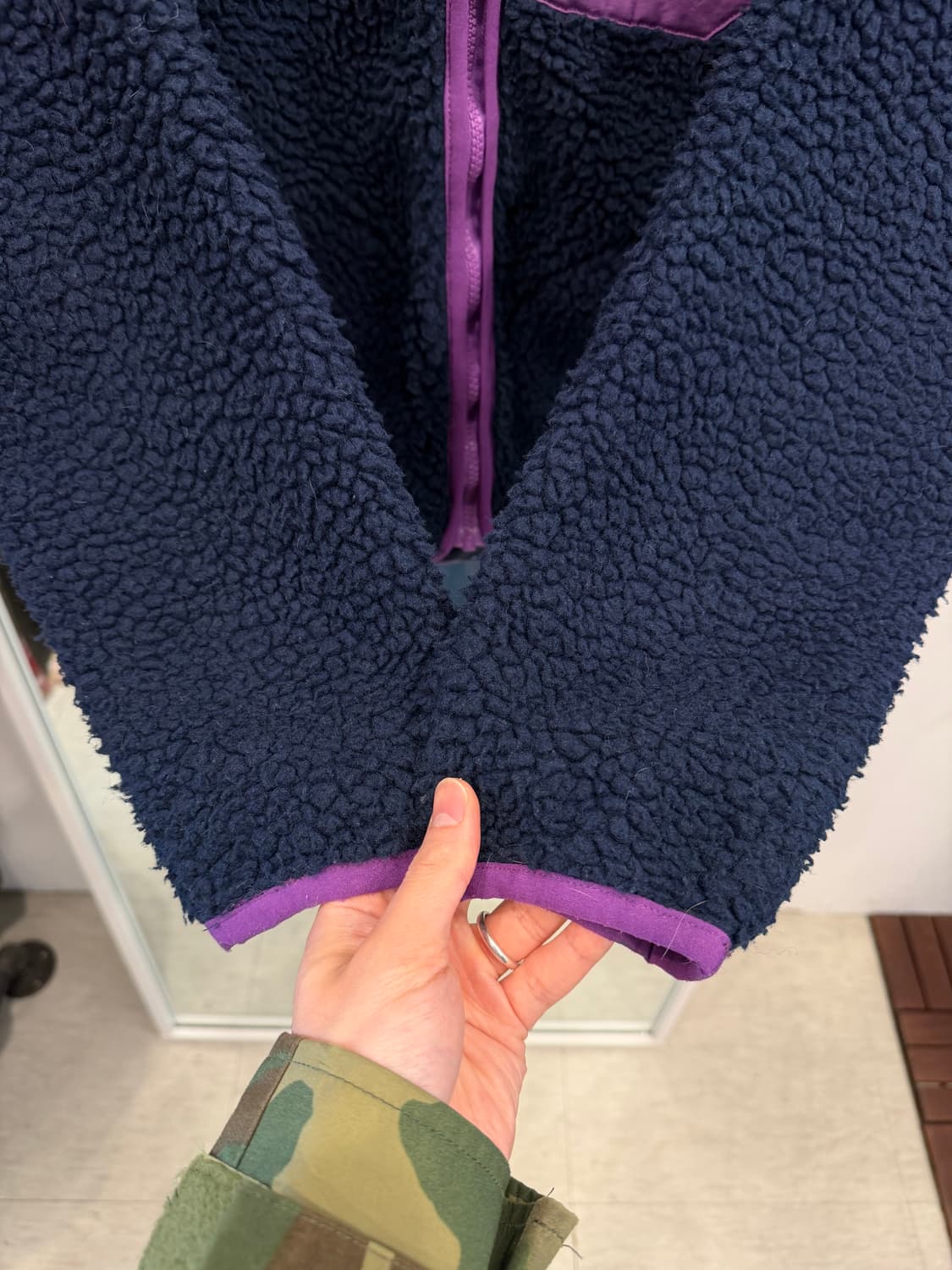 Ben Davis 벤데이비스 화이트 라벨 플리스 집업 자켓 상품이미지4