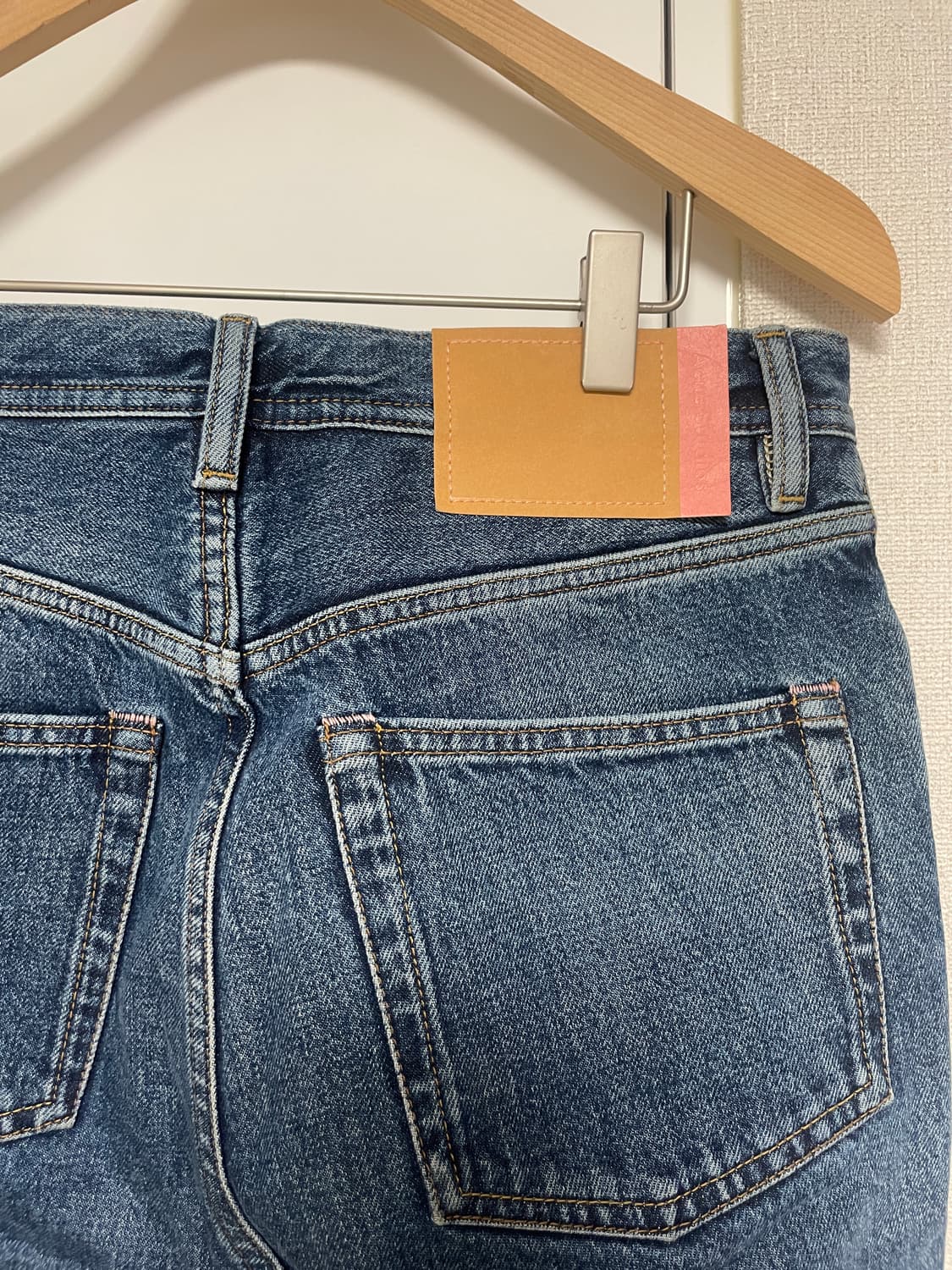 acne studio 아크네 Log Mid Blue 데님 상품이미지5