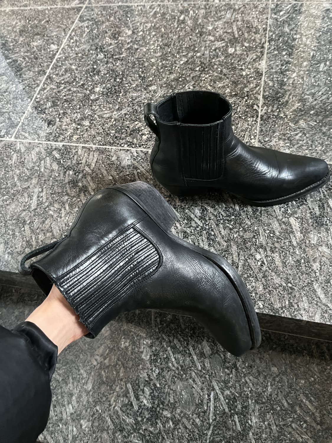 아워레가시 쿠반 부츠 42 블랙 상품이미지5