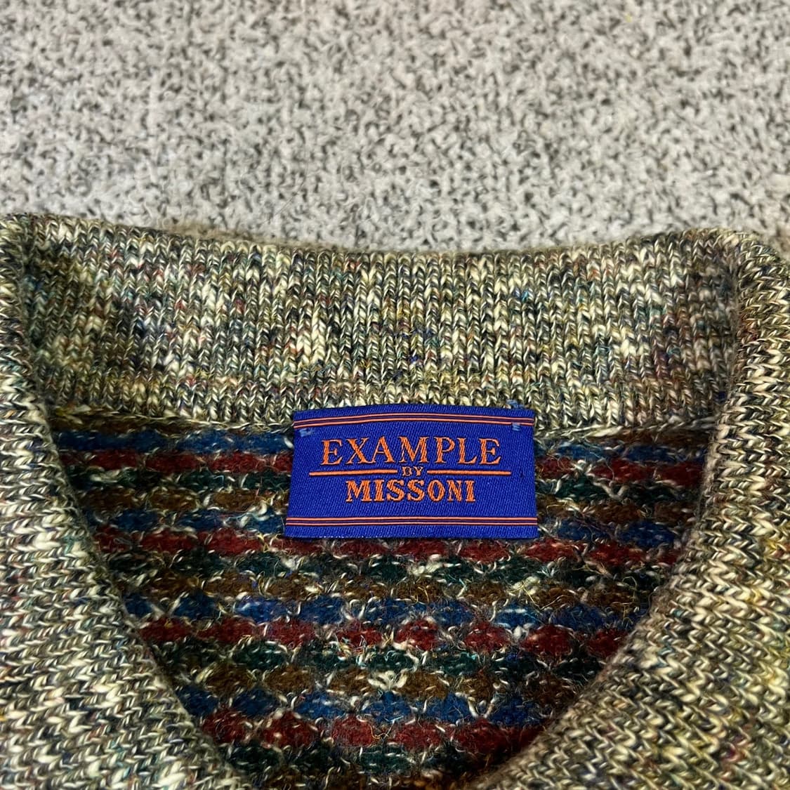 미쏘니 카라 니트 상품이미지3