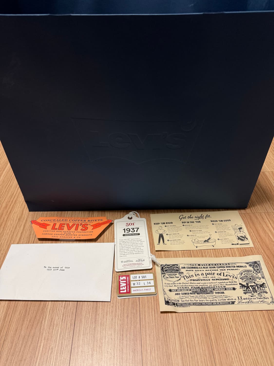 LVC 1937 501 W32 L34 상품이미지8