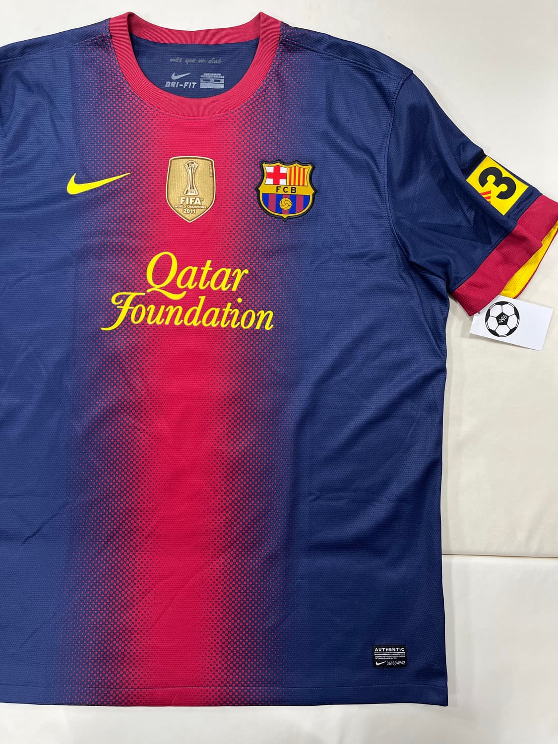 나이키 12-13 FC 바르셀로나 홈 제라르드 피케 상품이미지5