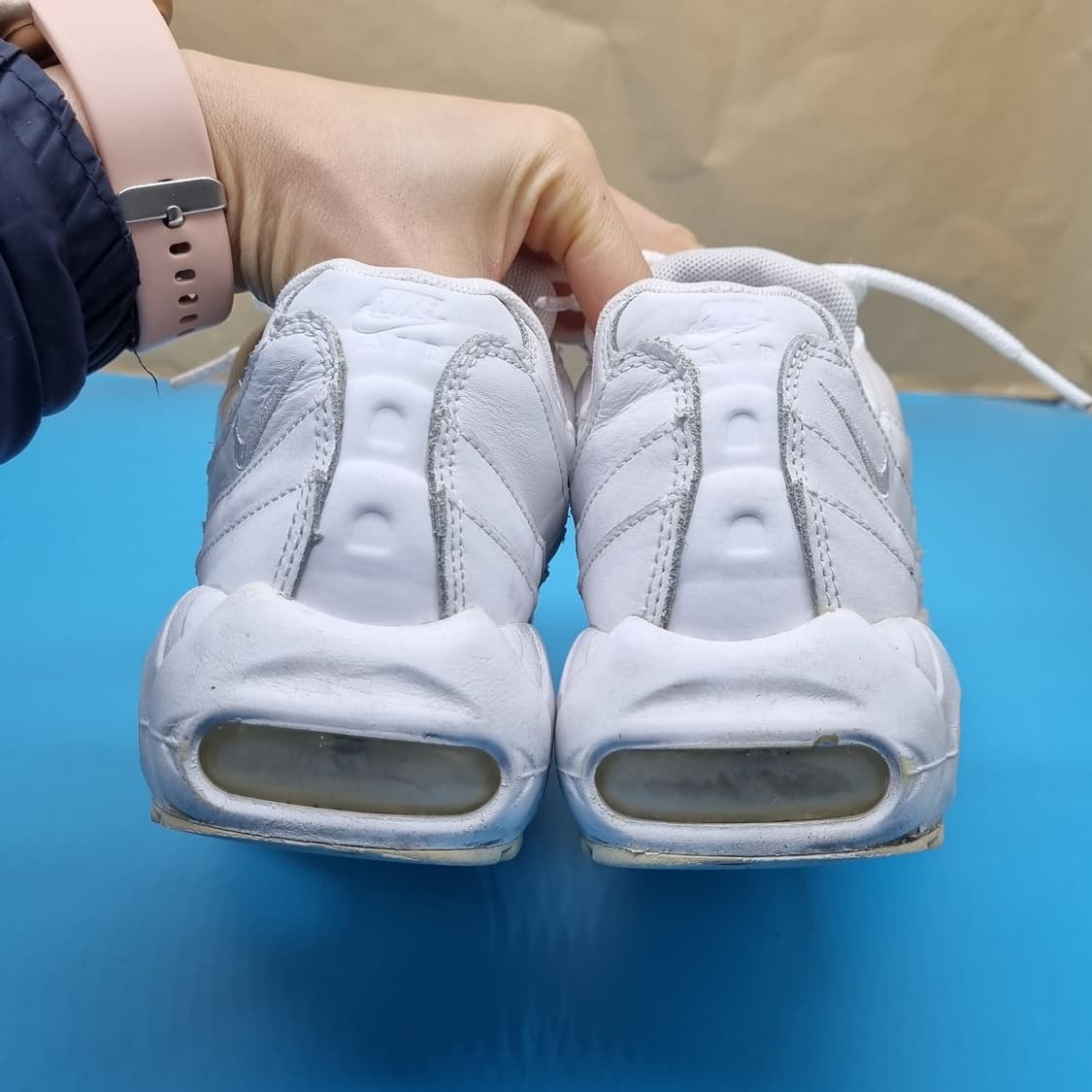 나이키 에어맥스 95 화이트 운동화245  상품이미지4