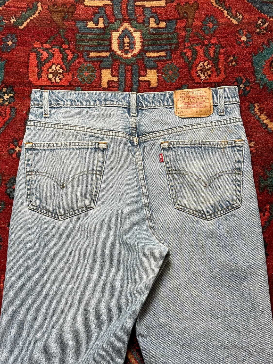 90’s 리바이스 517 부츠컷 플레어진 상품이미지6