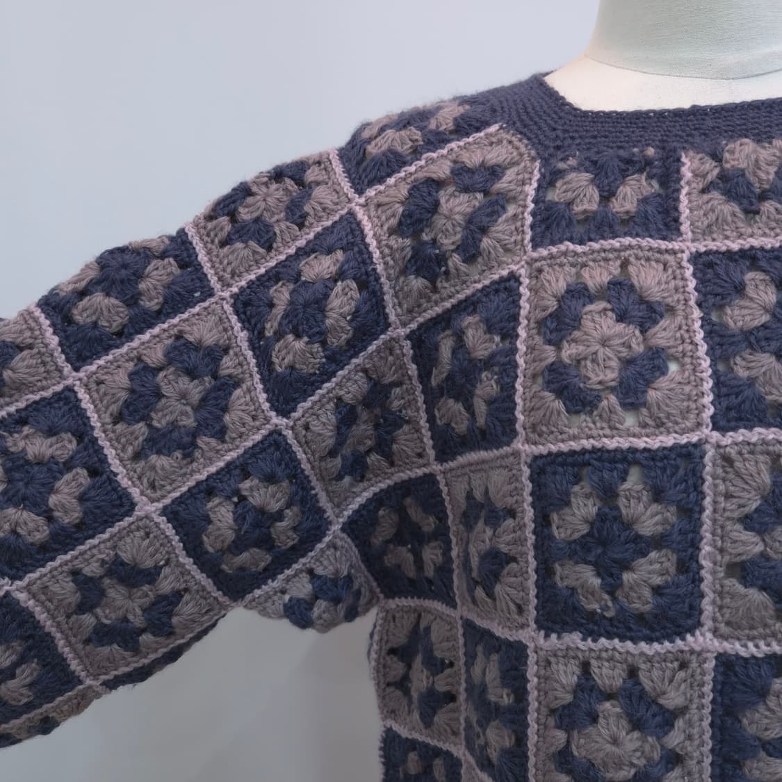 핸드메이드 크로쉐 니트 스웨터 상품이미지4