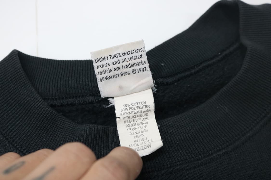 루니툰즈  워너 브로스 티위티 프린팅 스웻셔츠 상품이미지5