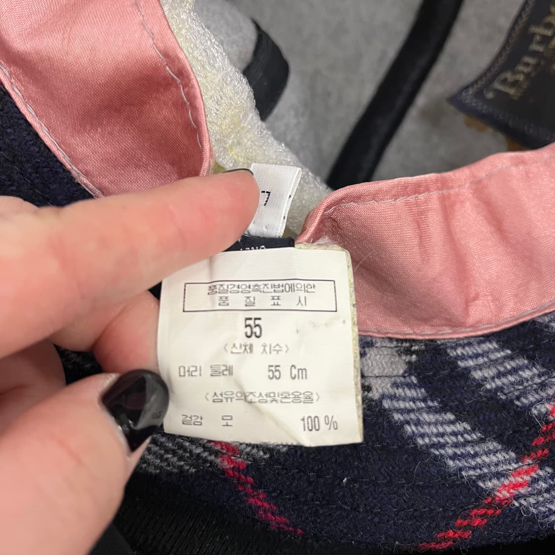 55 버버리 노바체크 페도라 버킷햇 0202M2 상품이미지5