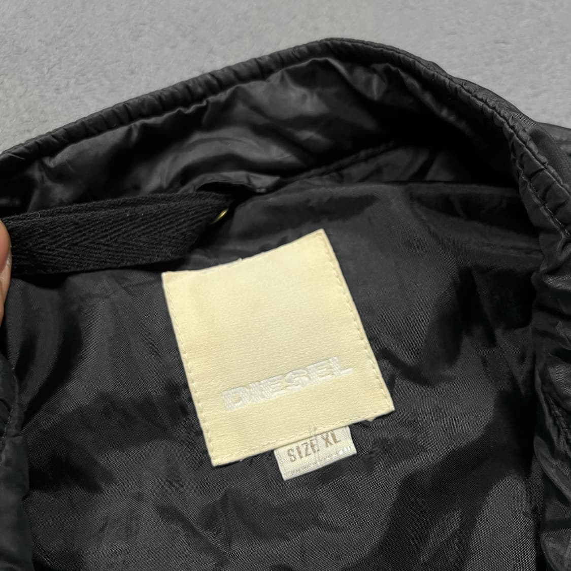 DIESEL 디젤 멀티지퍼 나일론 바이커 투웨이 자켓 상품이미지9