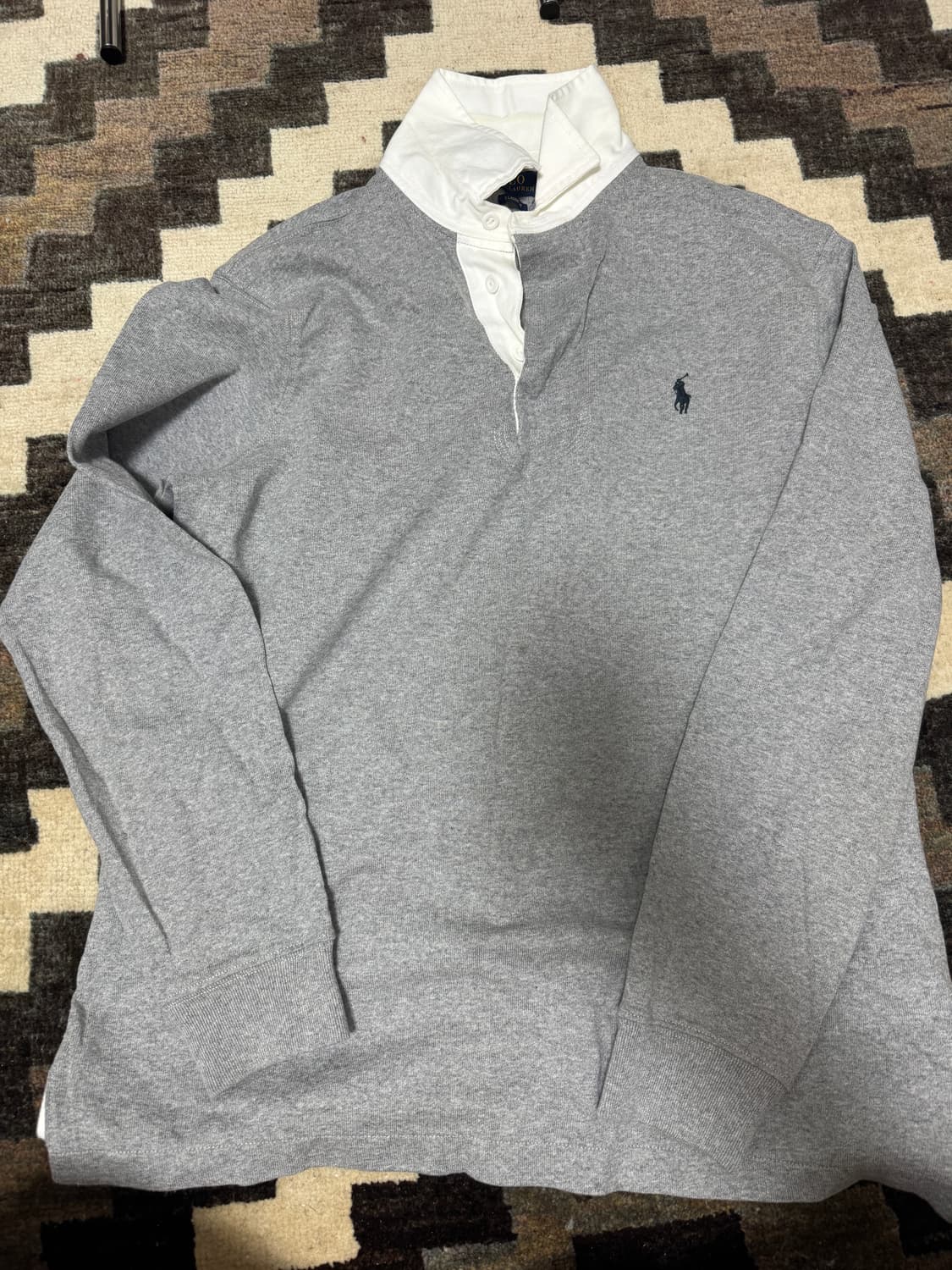 폴로 랄프로렌 럭비 티셔츠 M 클래식핏 드레익스 상품이미지3