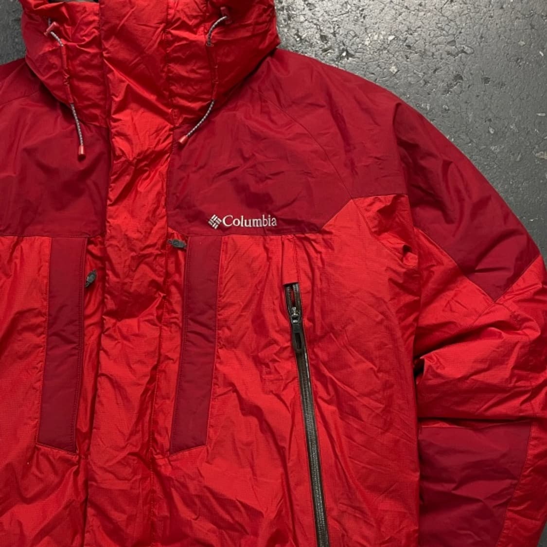 100 콜럼비아 옴니히트 헝가리 구스다운 패딩 상품이미지2