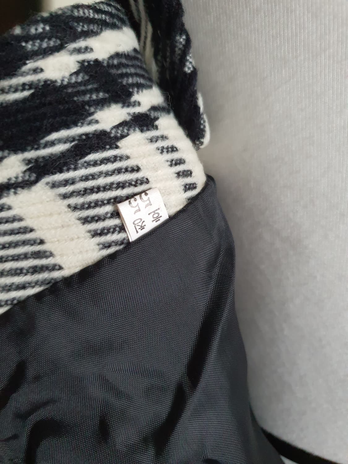 [빈티지] 체크무늬 멜빵 미니 원피스 44 상품이미지6