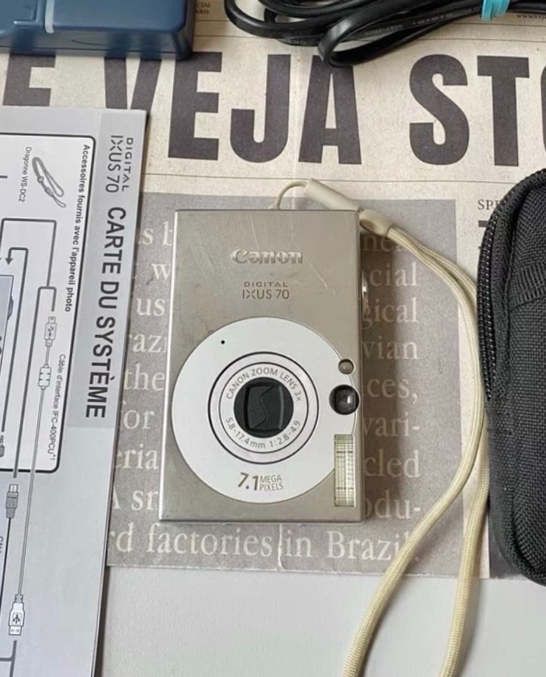 캐논 익서스 70 CANON IXUS 70 빈티지 디지털카메라 디카 상품이미지6