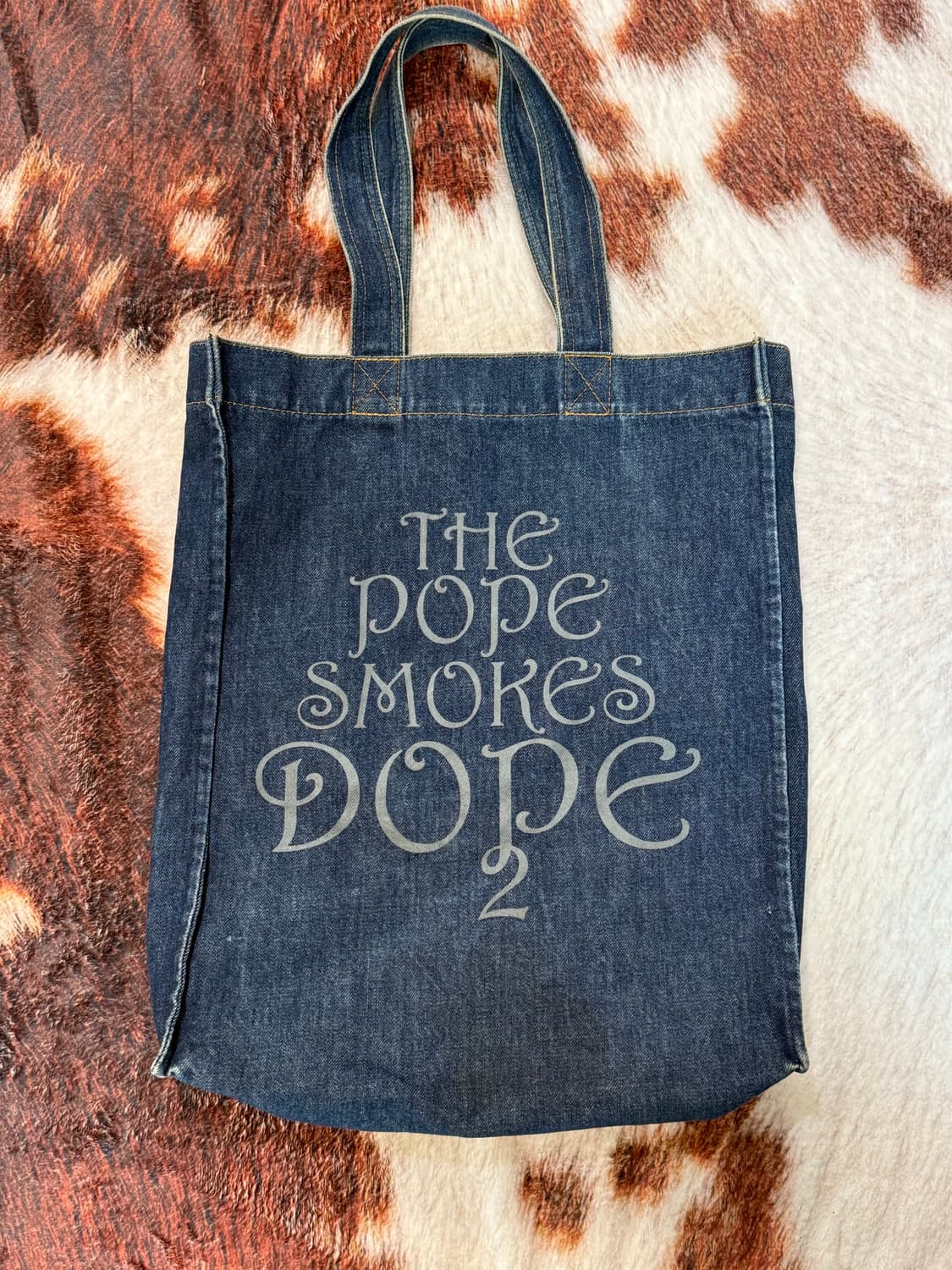 A.P.C. 아페쎄 THE POPE SMOKES DOPE 데님 토트백 상품이미지1